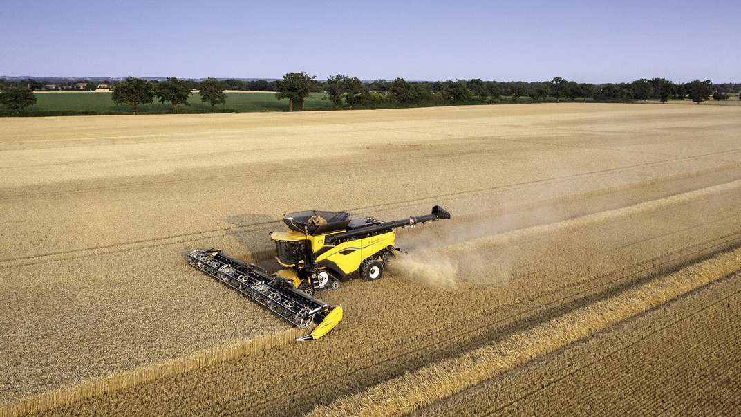 New Holland previews the CR11, the next-generation flagship combine