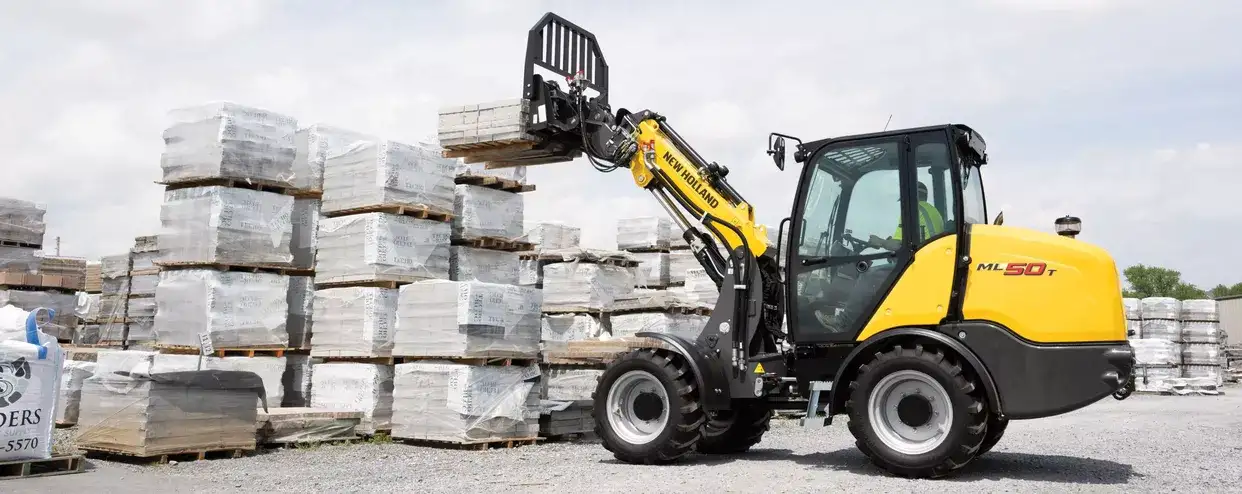New Holland Construction Small Articulated Loader ML50T