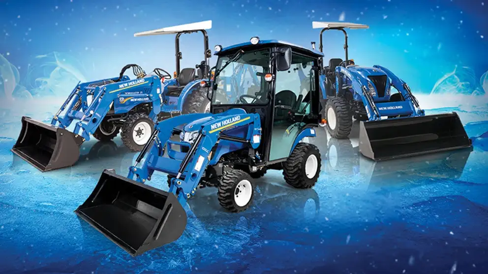 Offers on select New Holland compact tractors