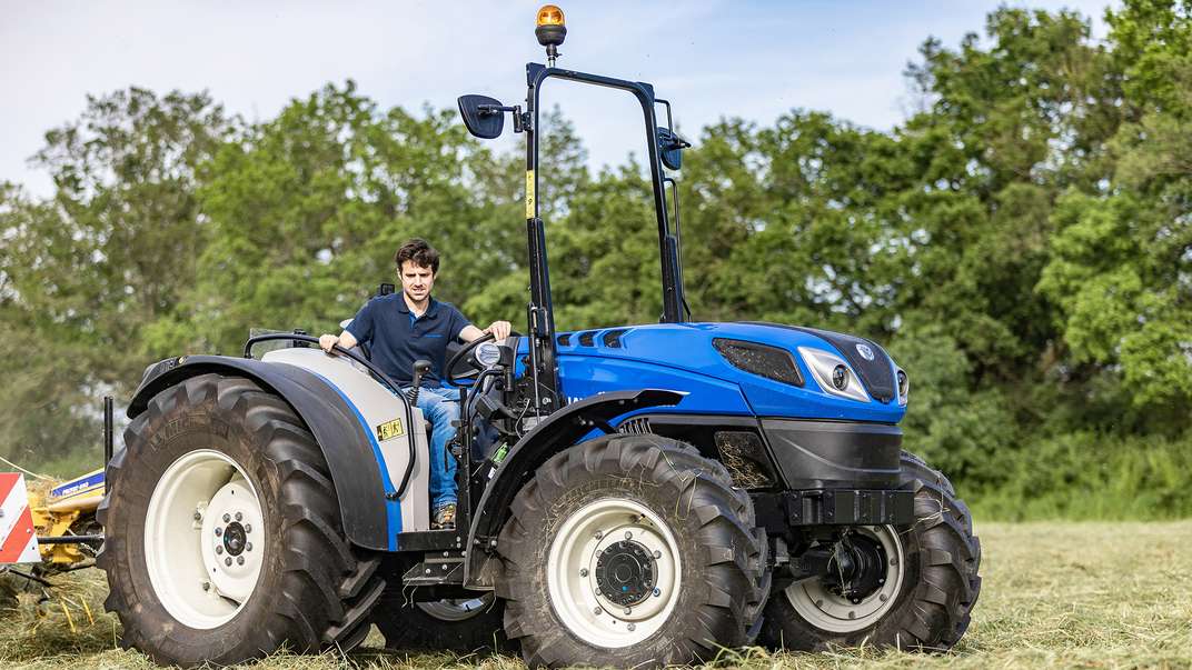 Novos tratores T4 LP Stage V completam a Gama T4 da New Holland. Atualizações da gama de tratores especializados