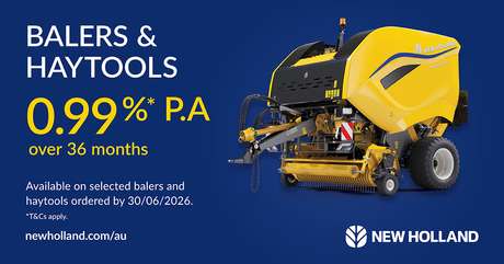 New Holland special offer tile, available for a limited time only