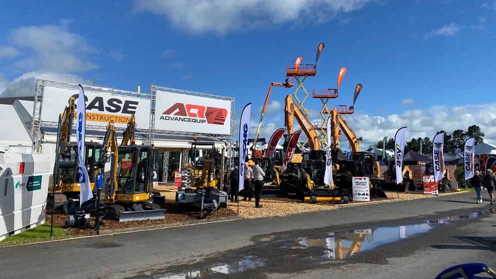 CASE dealer AdvanceQuip took part in New Zealand’s Fieldays 2022