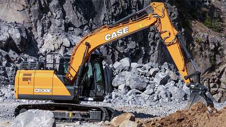 E-Series Crawler Excavators - CX130E/CX160E/CX180E