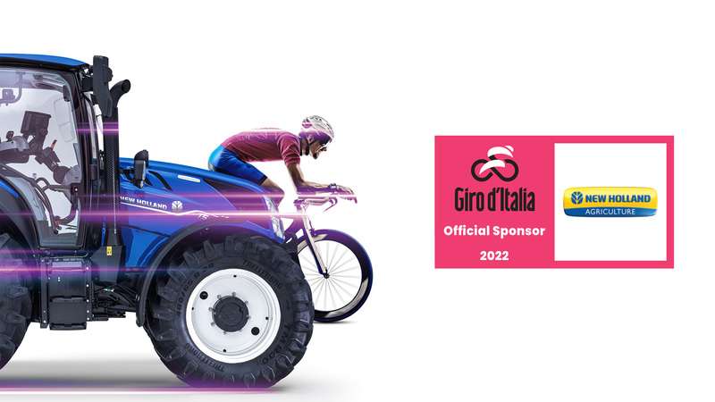 New Holland annuncia che sarà sponsor ufficiale del Giro d’Italia 2022