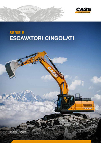 Escavatori Cingolati Serie-E -  CX250E/CX300E