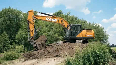 CASE excavator