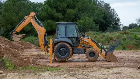 SV-Series Backhoe Loaders - 550SV