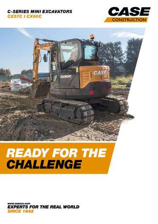Mini-Excavators - CX57C/CX60C