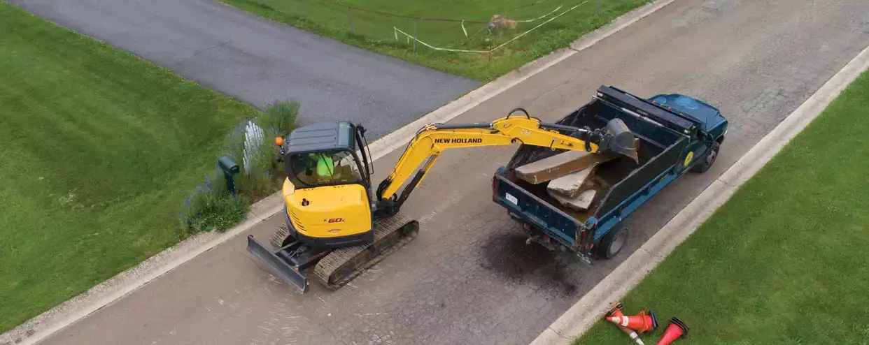 New Holland Construction Mini Excavators