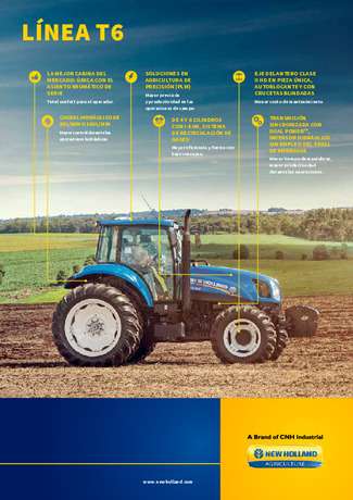 Tractor T6 New Holland