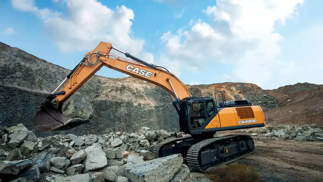 住友　SH490 OEM? 1:50 CASE CX490D FloZ CASE CX490D Crawler Excavator 1/50 Diecast Truck Pre