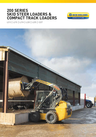 200 Series Skid Steer Loaders & Compact Track Loaders - Brochure