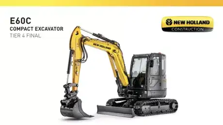 E60C Mini Excavator Specifications