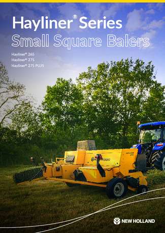 Hayliner Series Small Square Balers Range Brochure