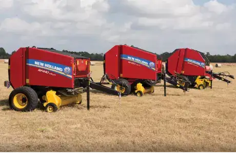 RF Fixed Chamber Round Baler