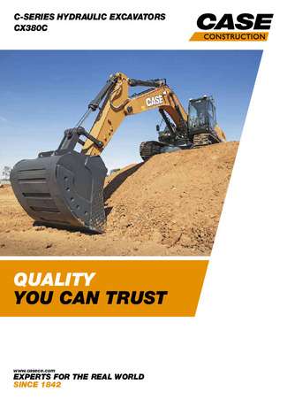 C-Series Crawler Excavators - CX380C