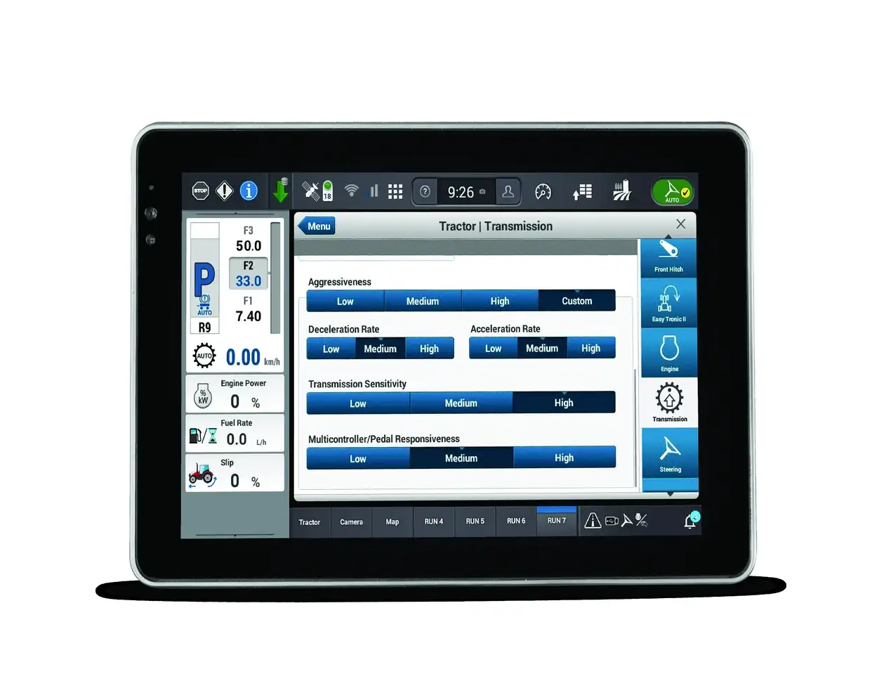 Case IH intelligent transmission management