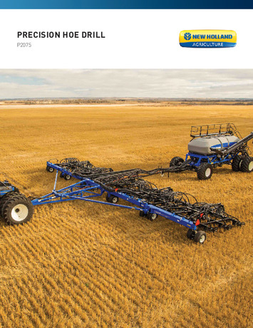 P2075 Precision Hoe Drill - Brochure