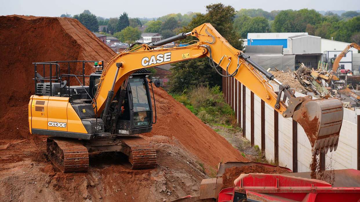 CASE Machines support sustainability and reduce landfill at West Midlands based Pegasus Group
