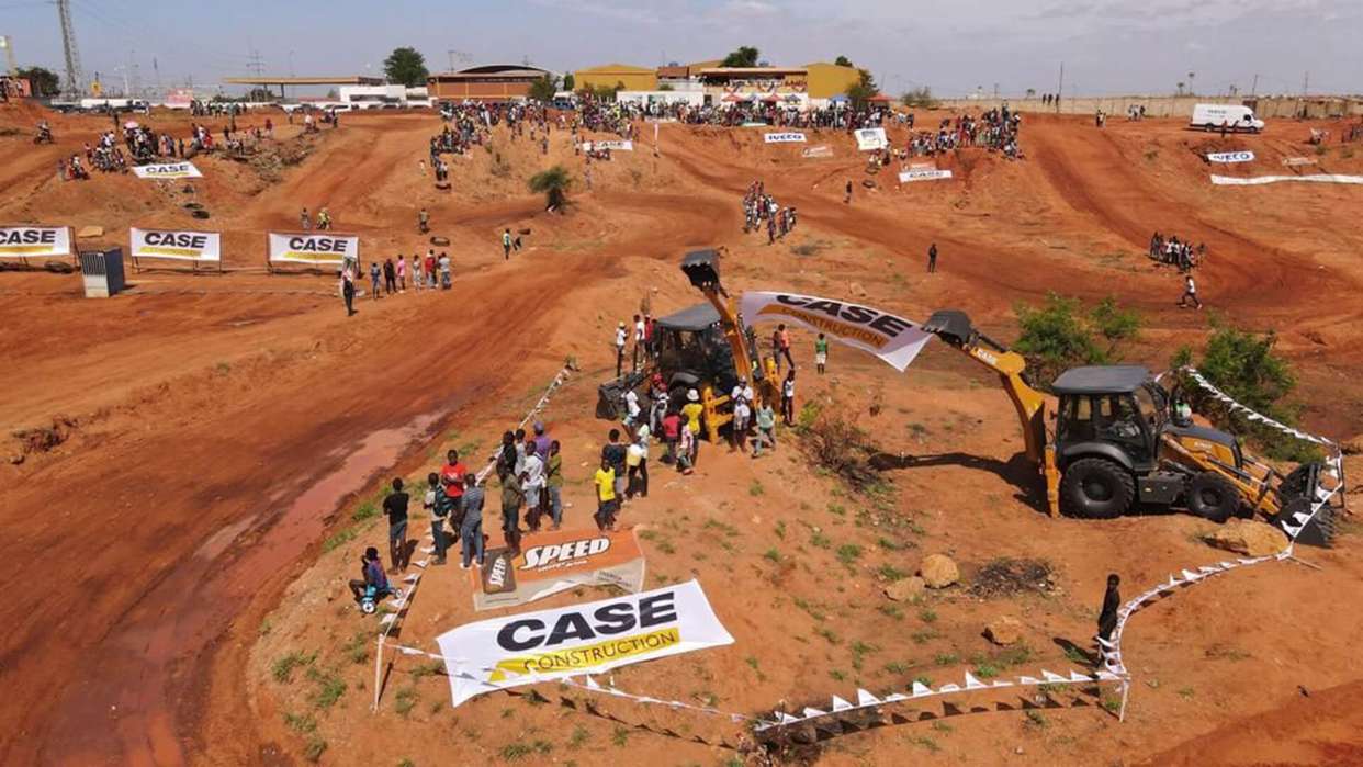 CASE raises its profile in Angola with National Motocross Championship final sponsorship