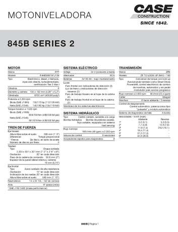 ENCARTE - 845B SERIES 2