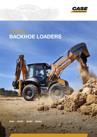 V-Series Backhoe Loaders - 580V/580SV/590SV/695SV