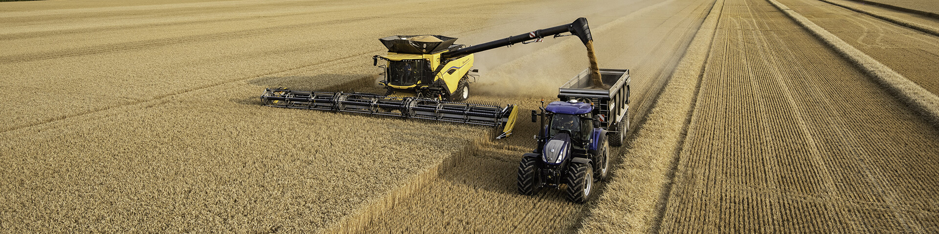 Visão e valores da marca New Holland