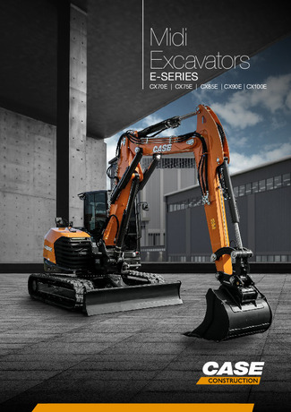 E-Series Midi-Excavators