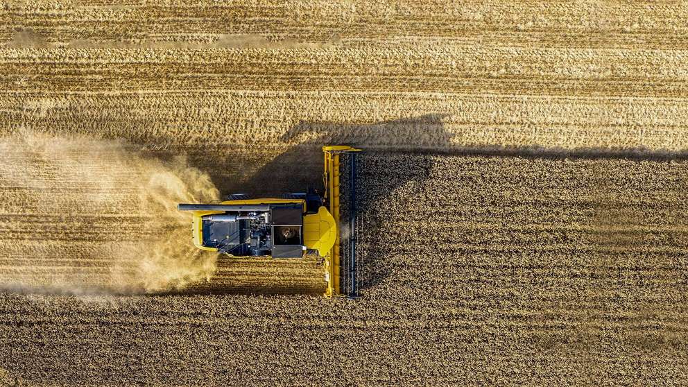 Campagne de moissonneuses-batteuses New Holland