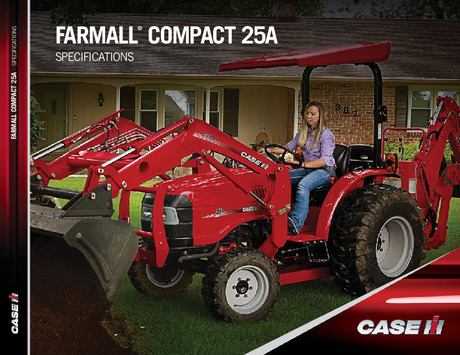 Farmall Compact 25A Spec Sheet