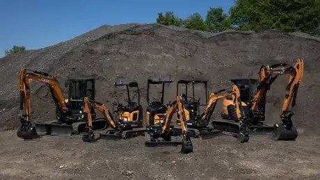 CASE announces the new D-Series Mini-Excavator 20-model range 