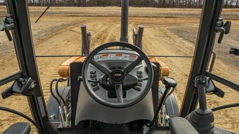 tractor loader cab