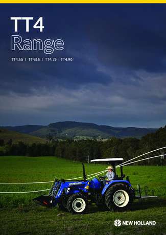 New Holland TT4 Range Brochure