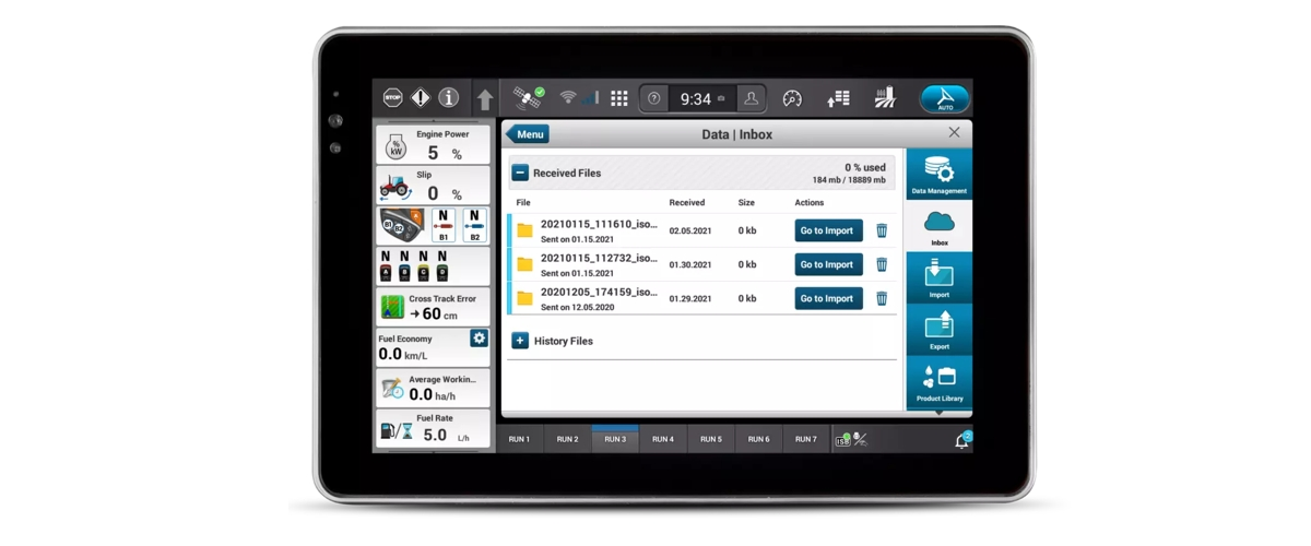 Infomat 1200 | Displays | Precision Farming | Agriculture | STEYR ...