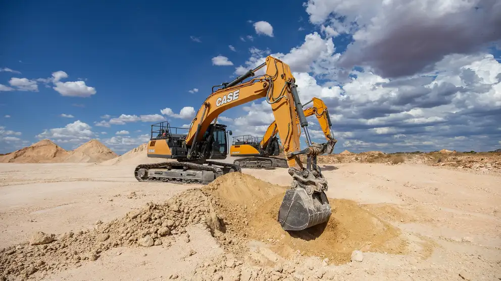 CASE Excavators Designed for Australian Job Conditions