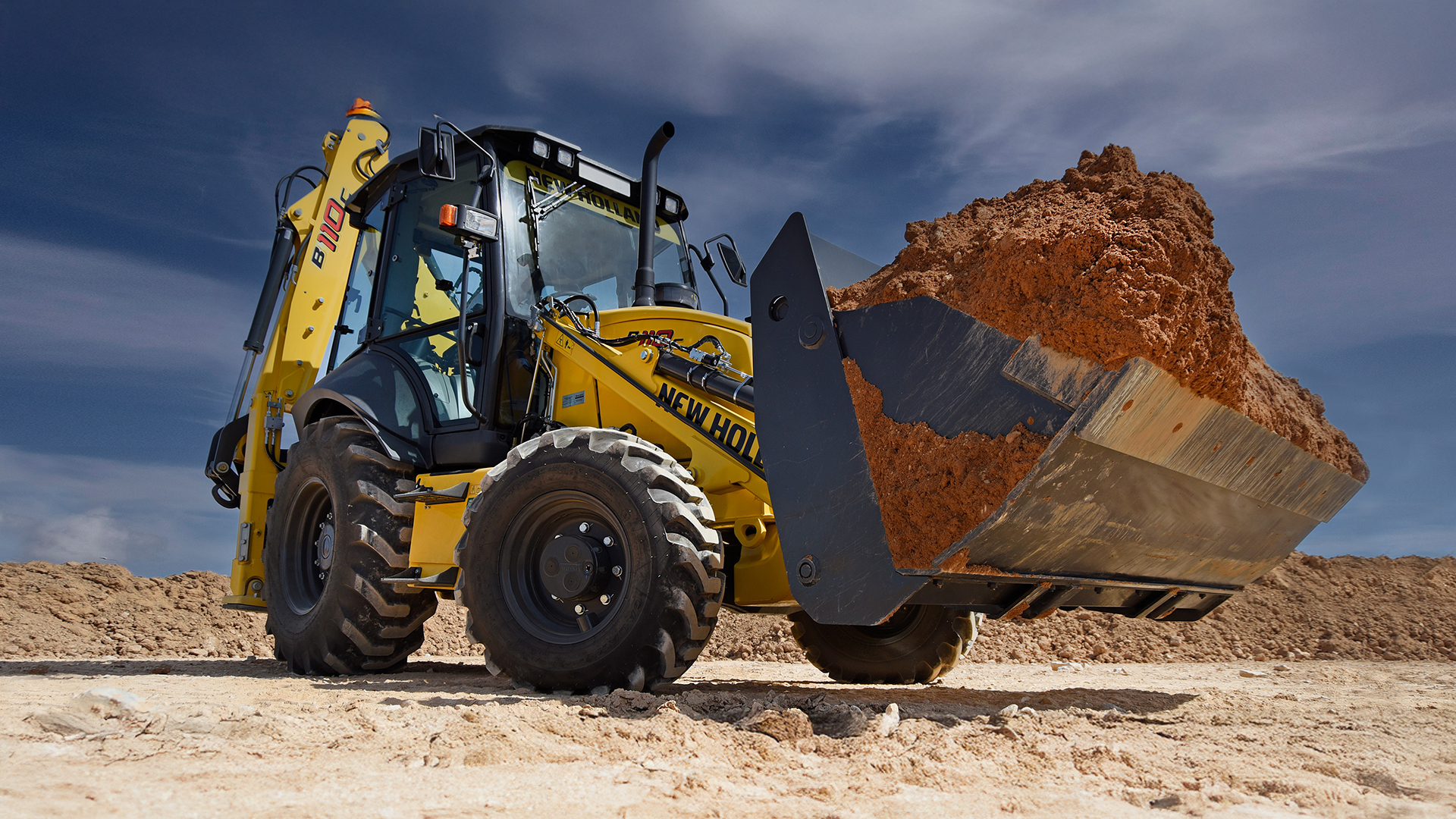 New Holland Construction launches new C Series Backhoe Loader with ...