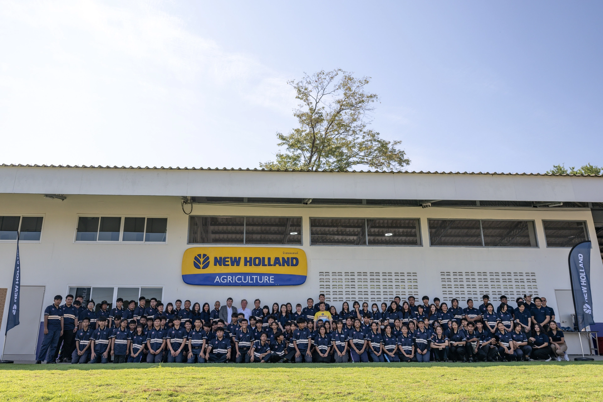 Corporate Social Responsibility New Holland Thailand - Nakhon Sawan College