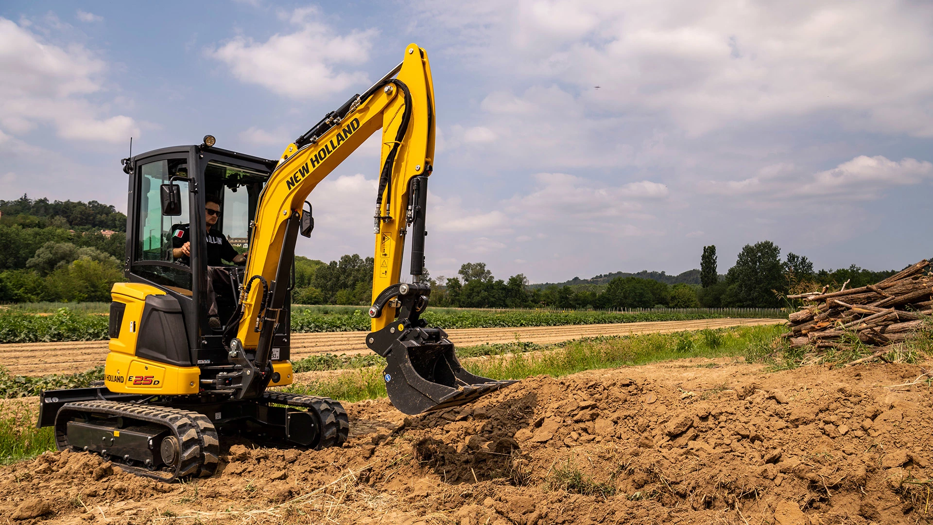 MINI-RAUPENBAGGER DER D-SERIE