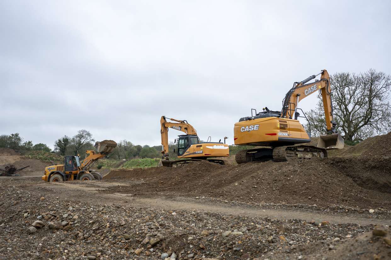  CASE in Control - New CASE CX210E-S  makes light work of heavy tasks in Welsh Quarry