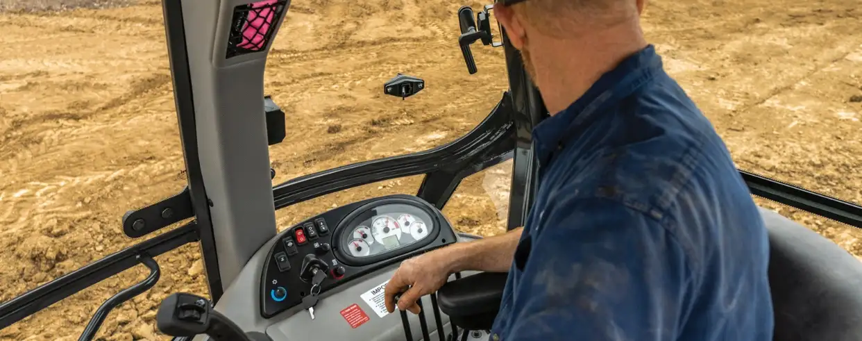 tractor loader operator environment