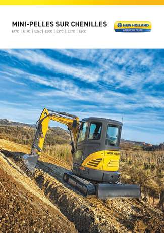 Brochure - Mini-pelles sur chenilles