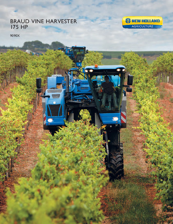 Braud 9090X Vine Harvester - Brochure