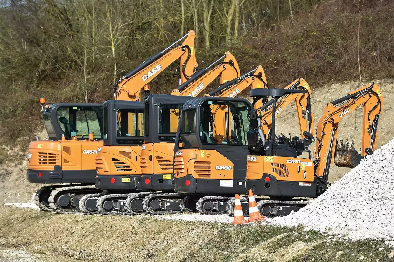 C-Series Mini-Excavators