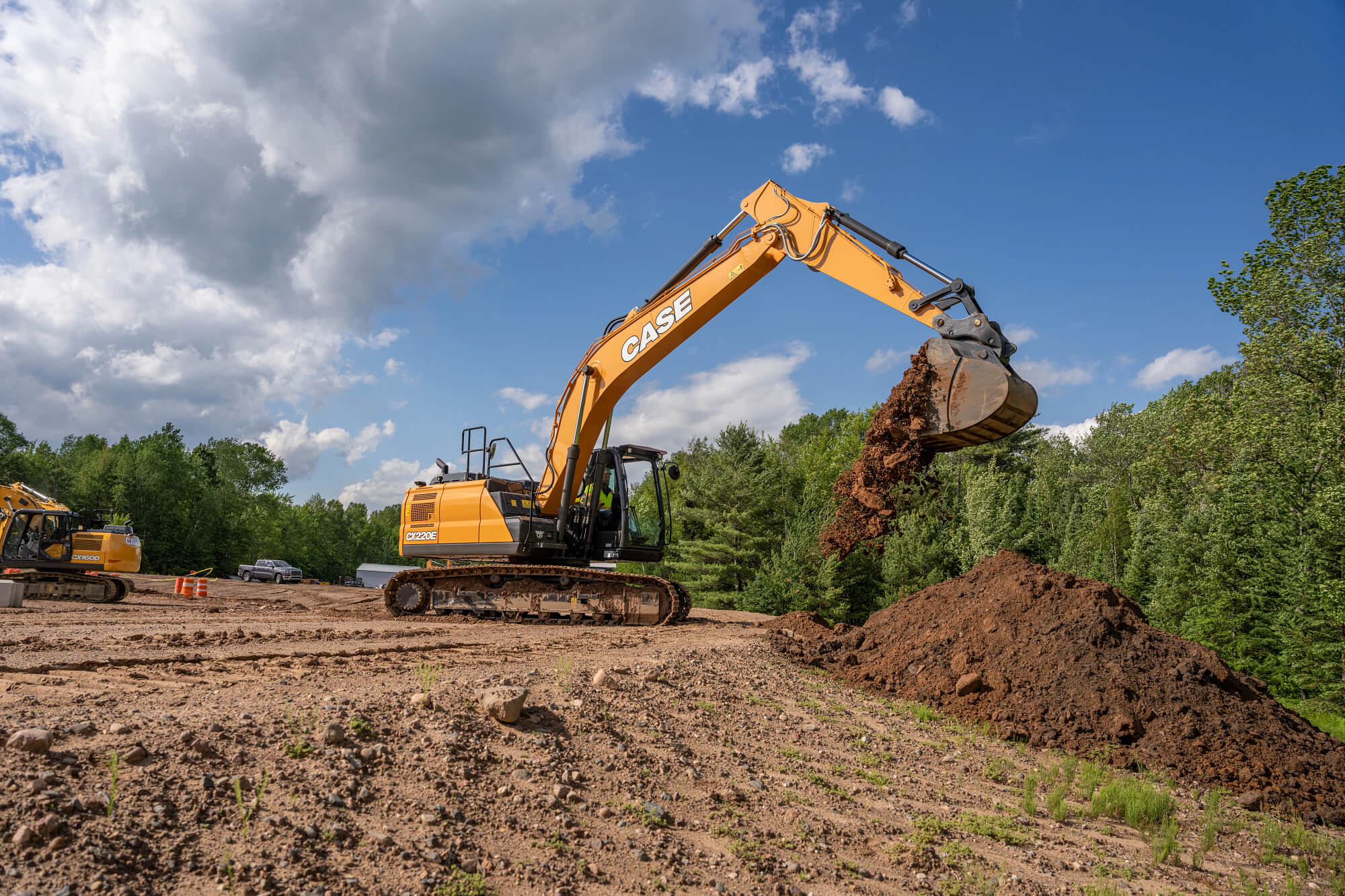 Case Construction 1:50 Scale CX220E Excavator – Die-Cast