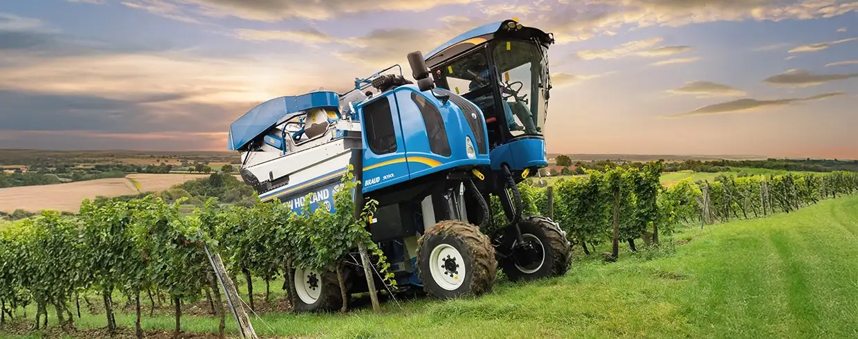 GRAPE HARVESTER GUIDANCE