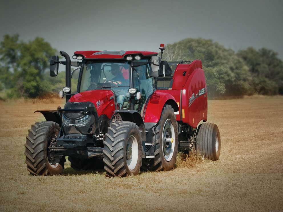 Case IH Red Set Go campaign featuring Medium Maxxum