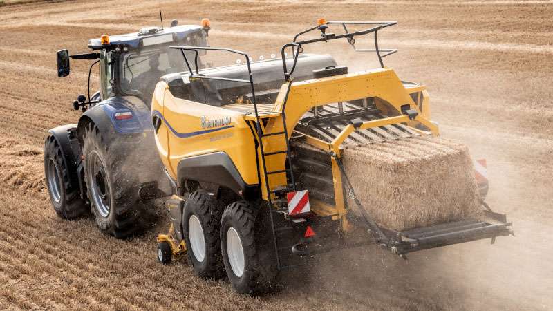 IntelliSense – inteligentne sterowanie prasą  kostkującą New Holland