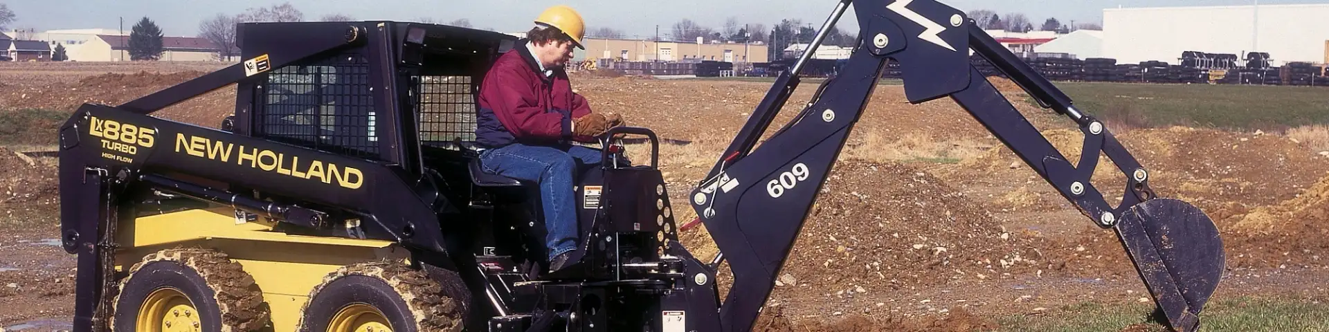 Vintage New Holland Construction skid steer model