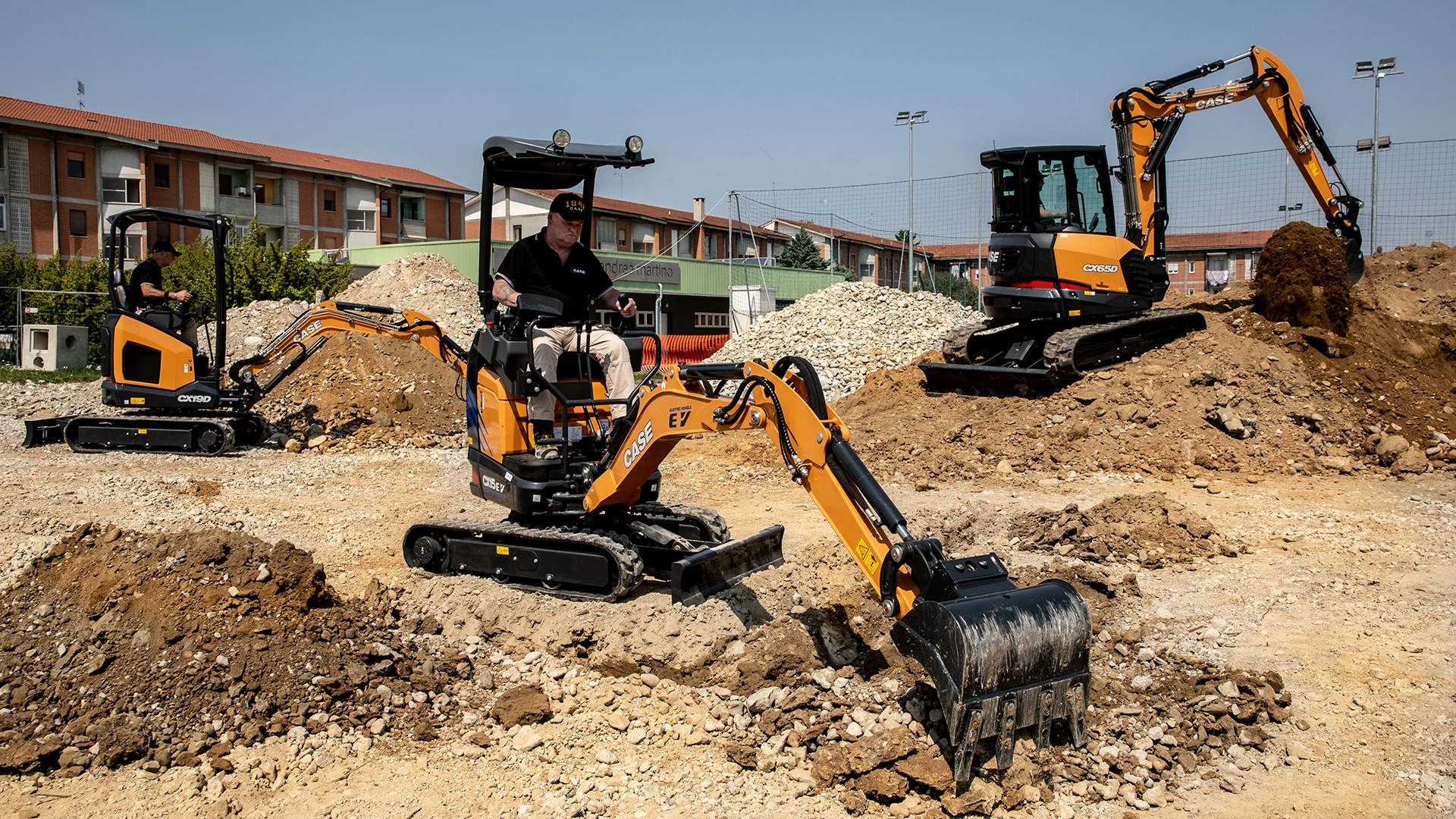 D-Series Mini-Excavators