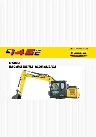 Folheto Técnico - Escavadeira Hidráulica E145C